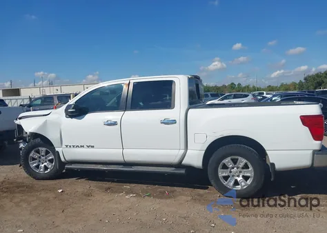 2018 Nissan Titan Sv из США, поврежденный, VIN 1N6AA1EK1JN503359